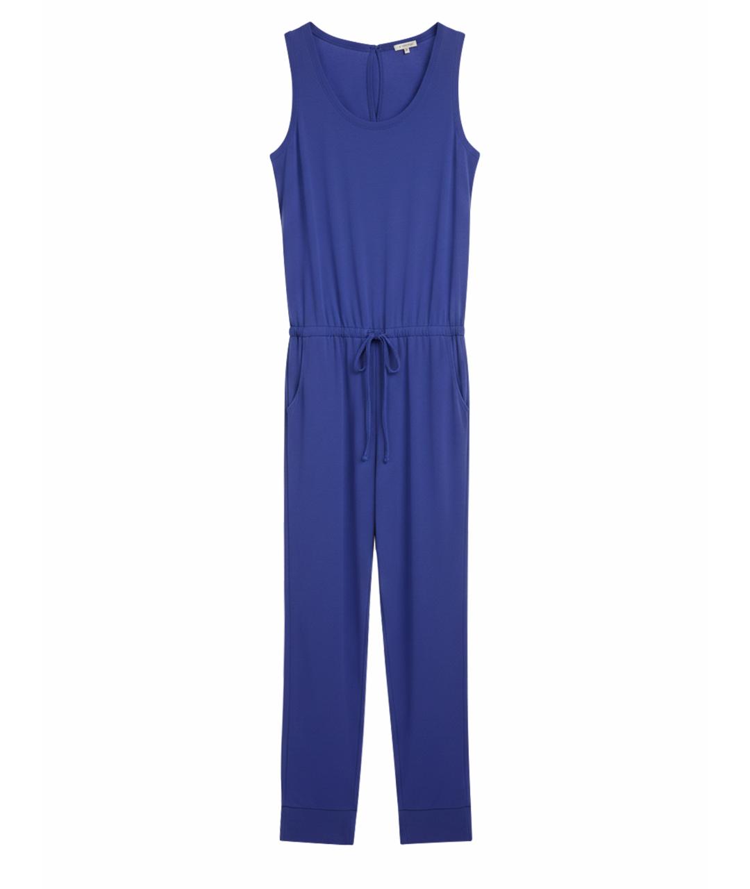 P.A.R.O.S.H. Синий шелковый комбинезон, фото 1