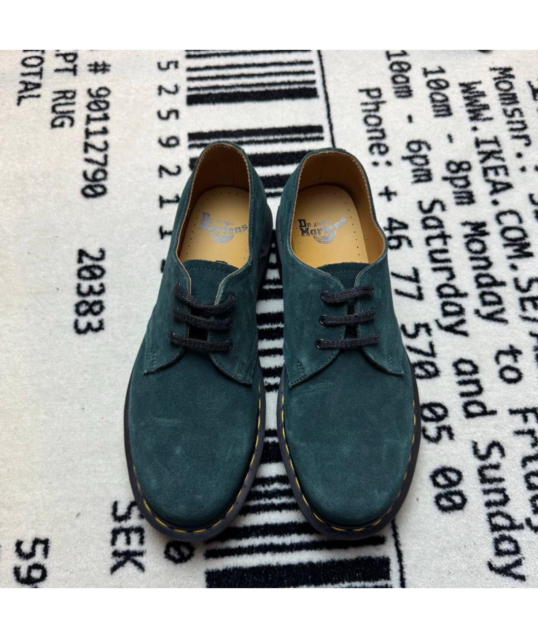DR. MARTENS Зеленые лоферы, фото 2