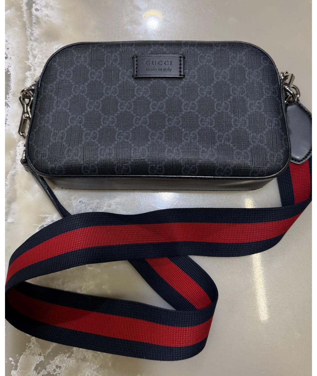 GUCCI Серая сумка через плечо, фото 9