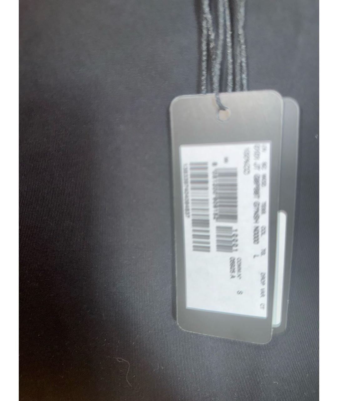 DOLCE&GABBANA Черная хлопковая футболка, фото 5