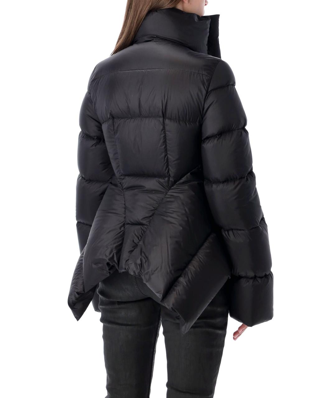 RICK OWENS Черный полиамидовый пуховик, фото 3