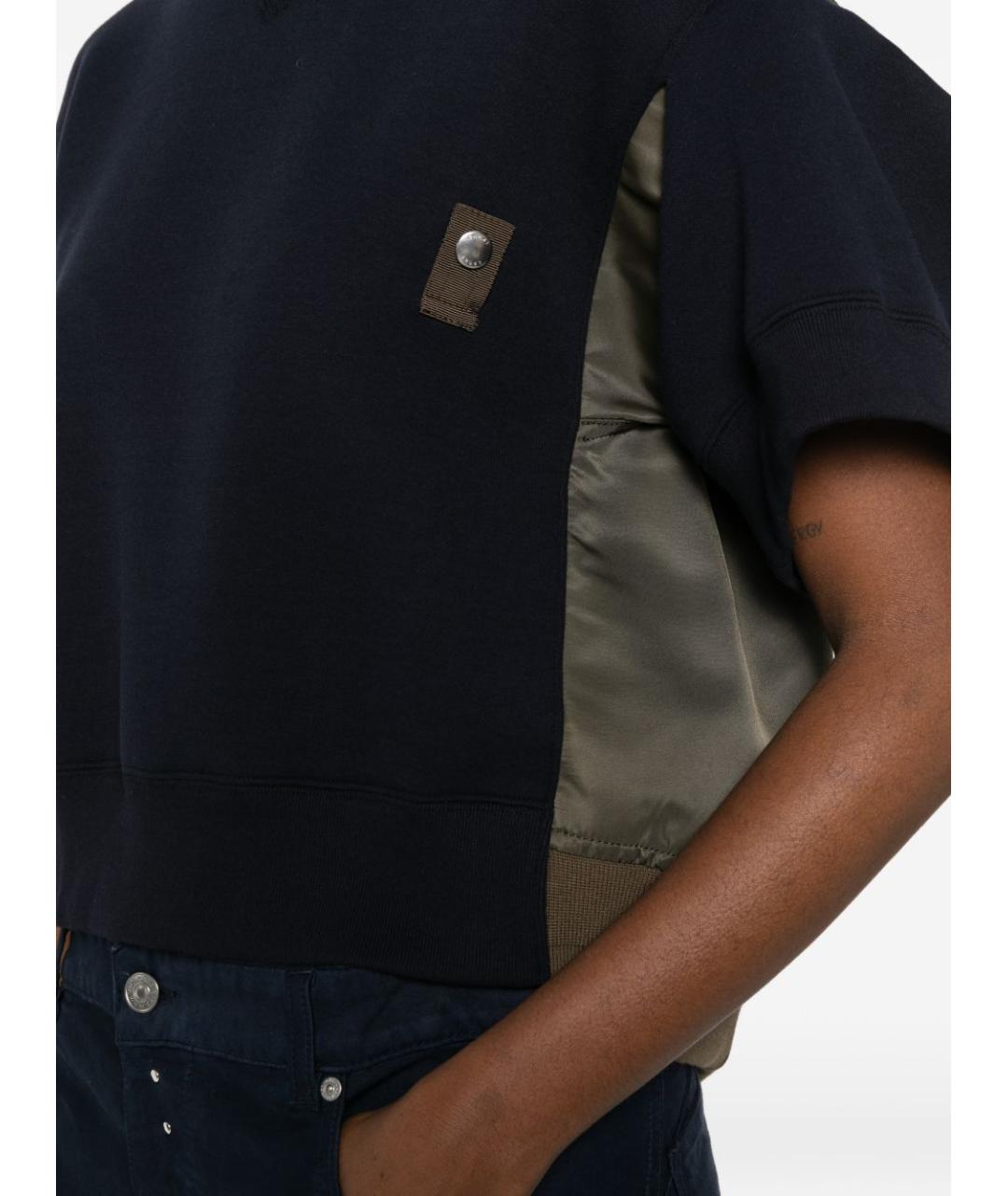 SACAI Хаки хлопковый джемпер / свитер, фото 3