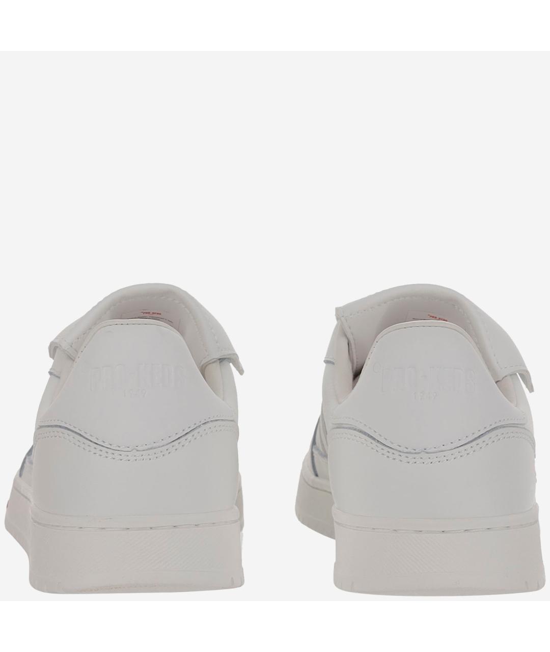 PRO-KEDS Белые кожаные кеды, фото 4