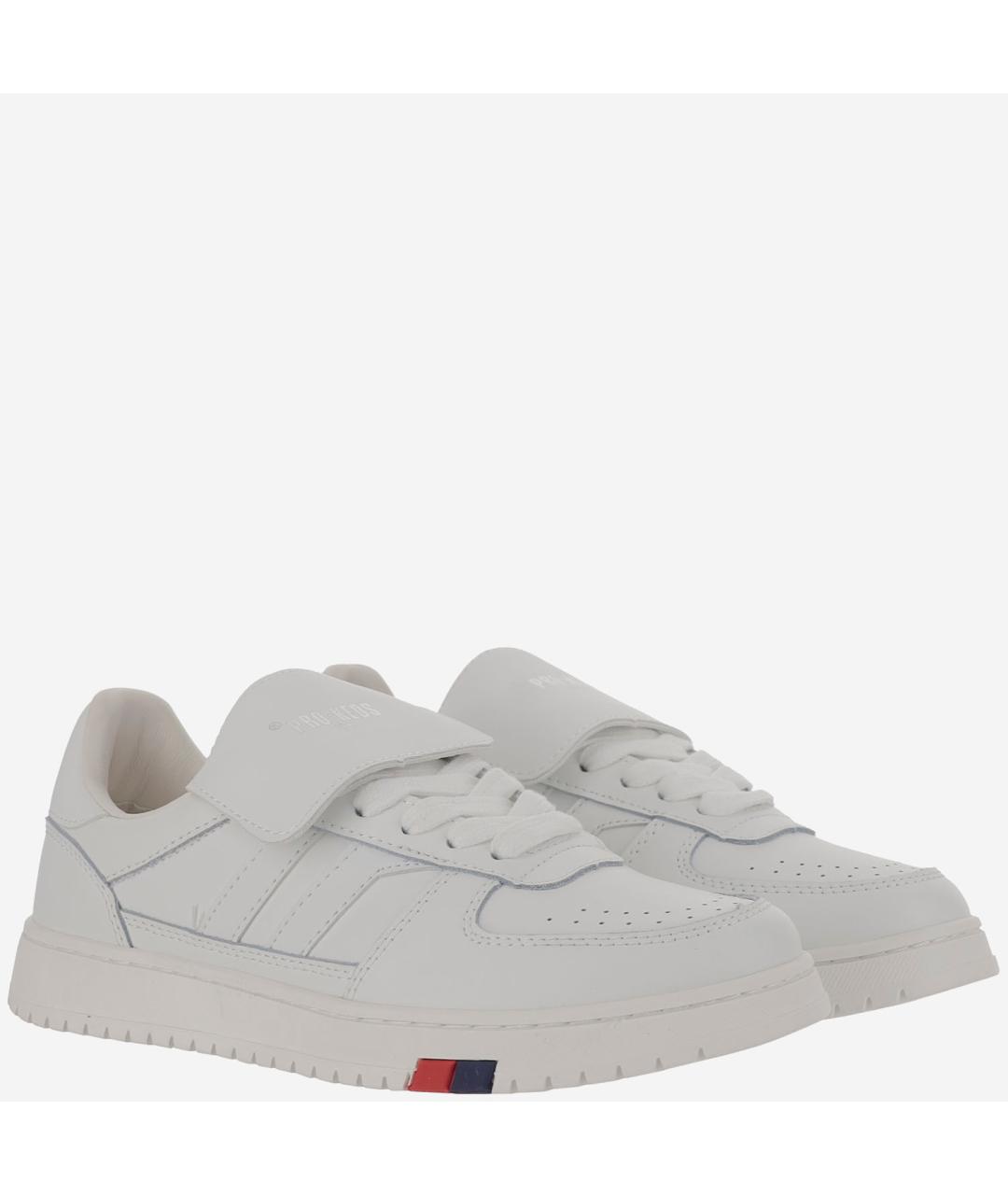 PRO-KEDS Белые кожаные кеды, фото 3