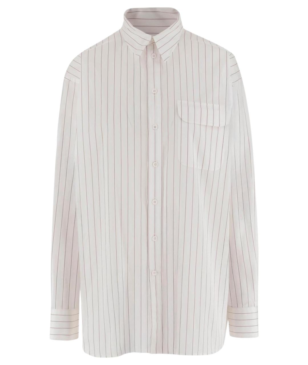 PHOEBE PHILO Белая хлопковая рубашка, фото 1