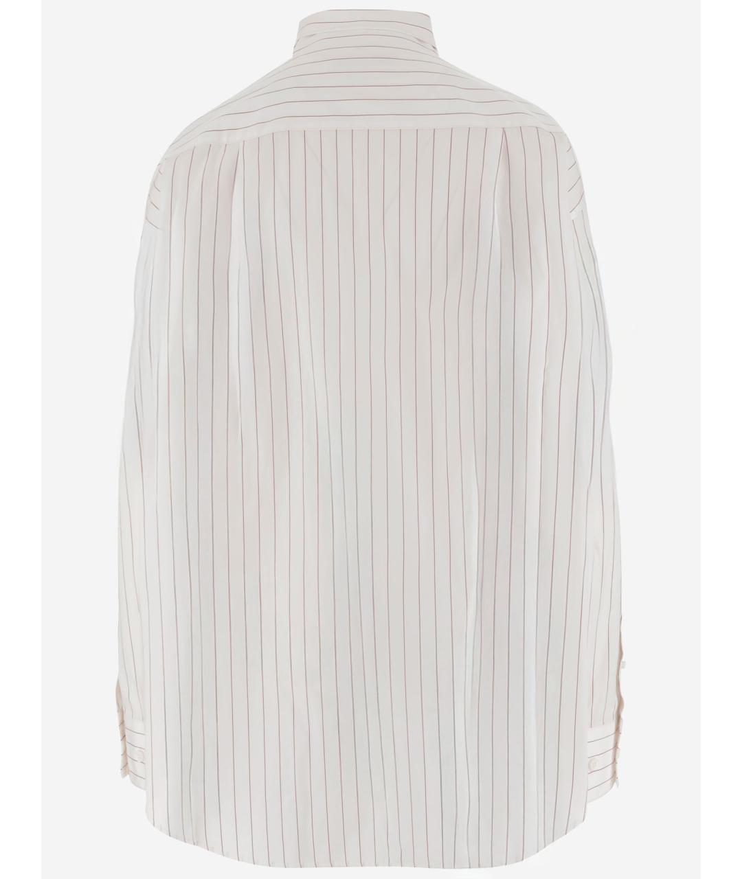 PHOEBE PHILO Белая хлопковая рубашка, фото 2