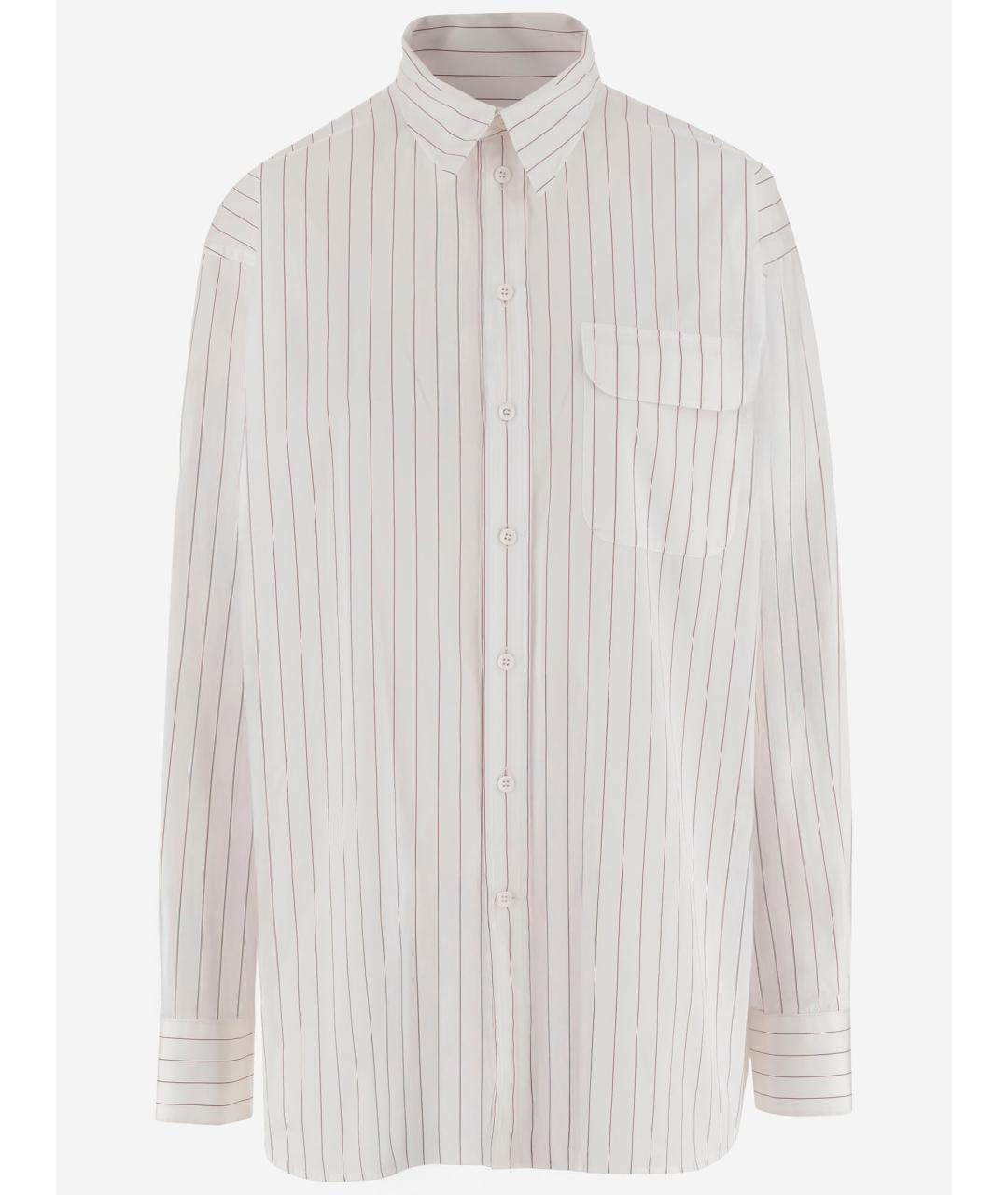 PHOEBE PHILO Белая хлопковая рубашка, фото 4