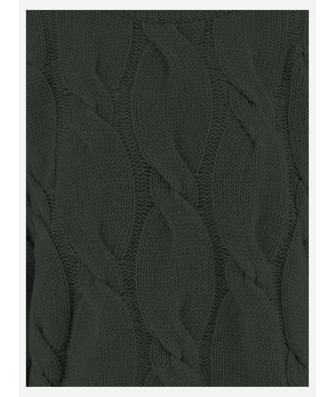 Bruno Manetti Зеленый кашемировый джемпер / свитер, фото 3
