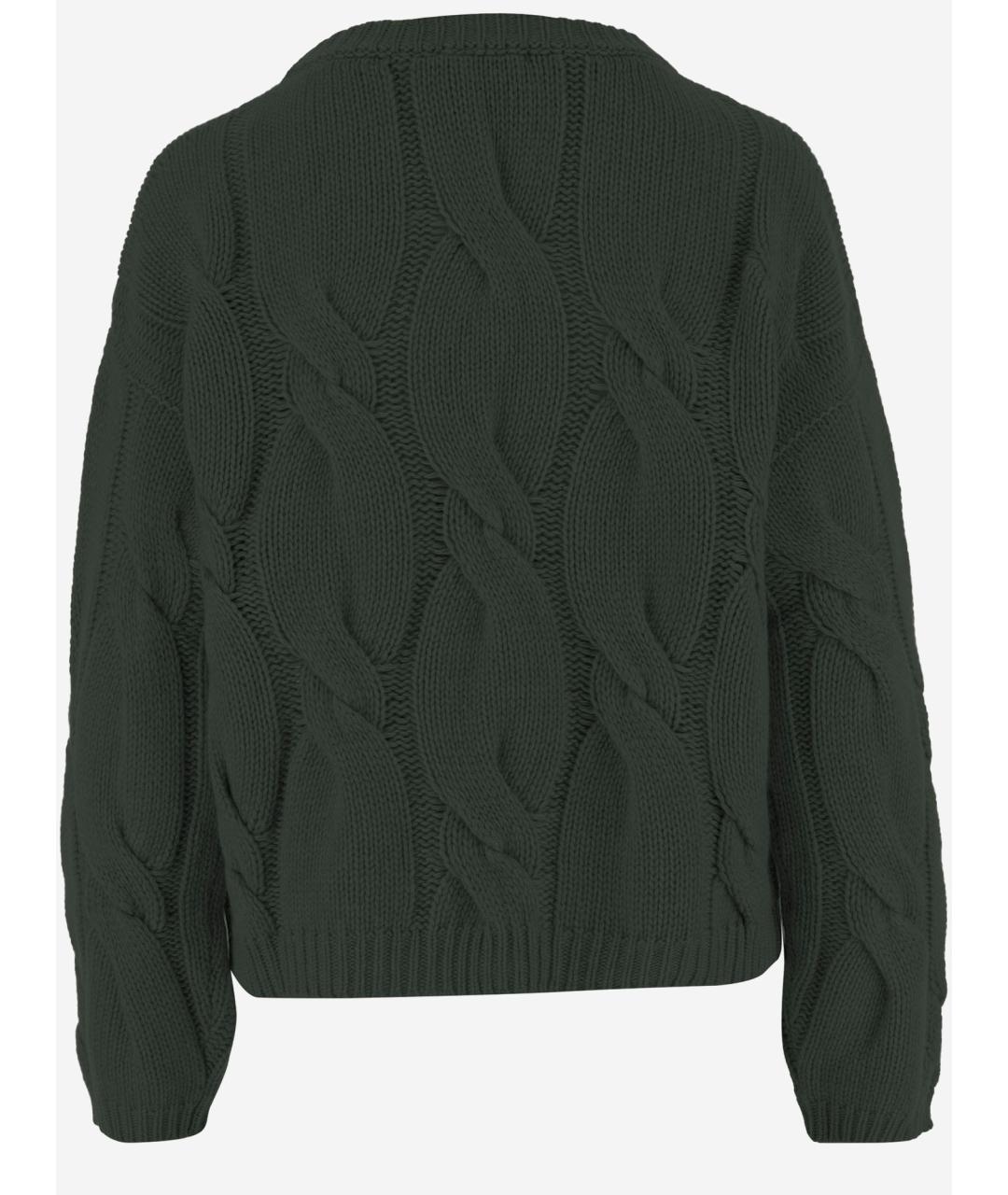 Bruno Manetti Зеленый кашемировый джемпер / свитер, фото 2