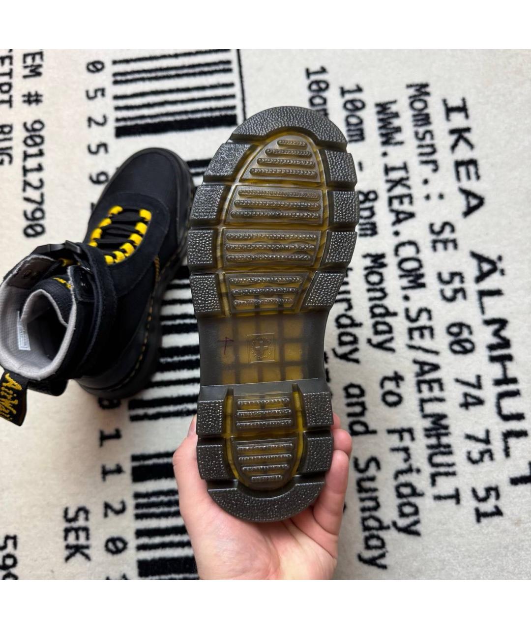 DR. MARTENS Черные ботинки, фото 5