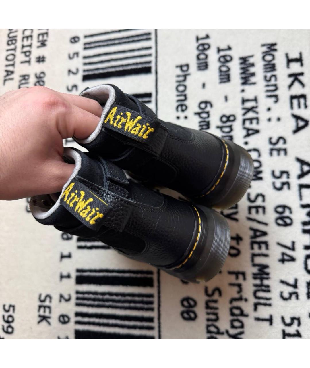 DR. MARTENS Черные ботинки, фото 4