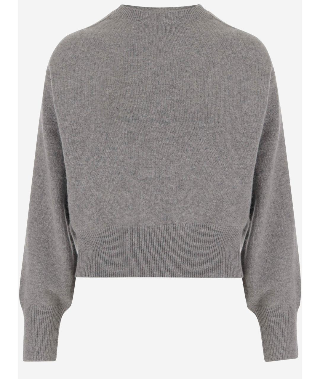 Sa Su Phi Серый кашемировый джемпер / свитер, фото 4