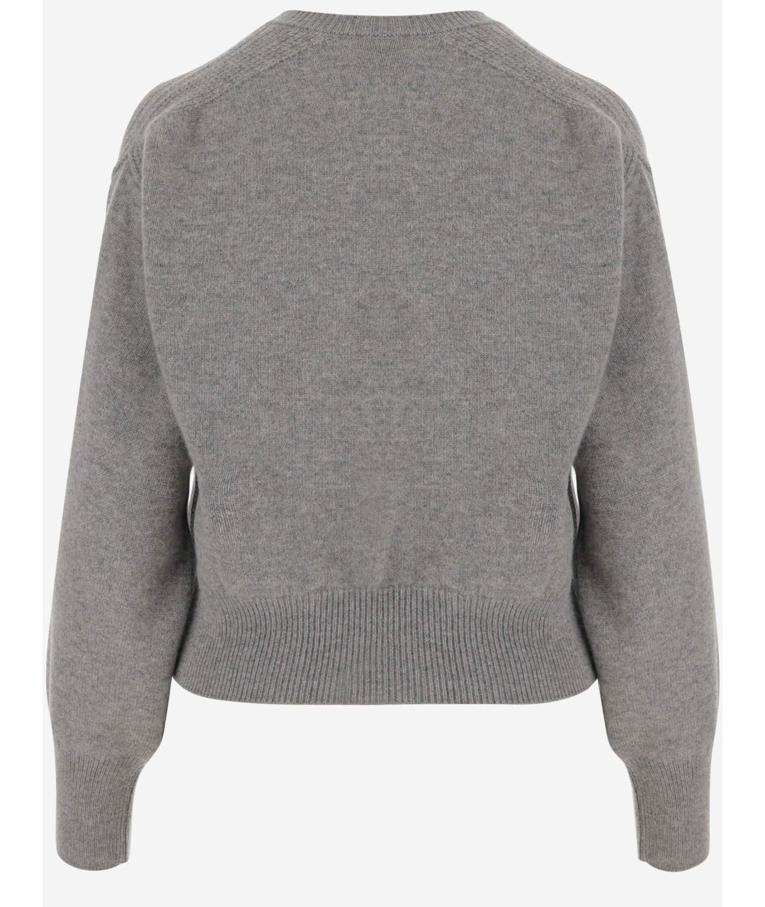 Sa Su Phi Серый кашемировый джемпер / свитер, фото 2