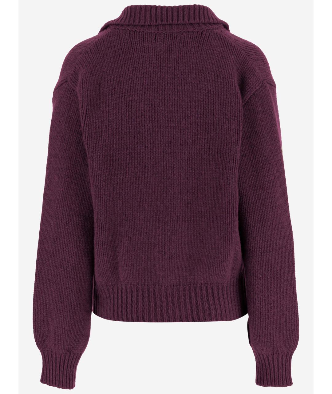 MAGDA BUTRYM Фиолетовый кашемировый джемпер / свитер, фото 2