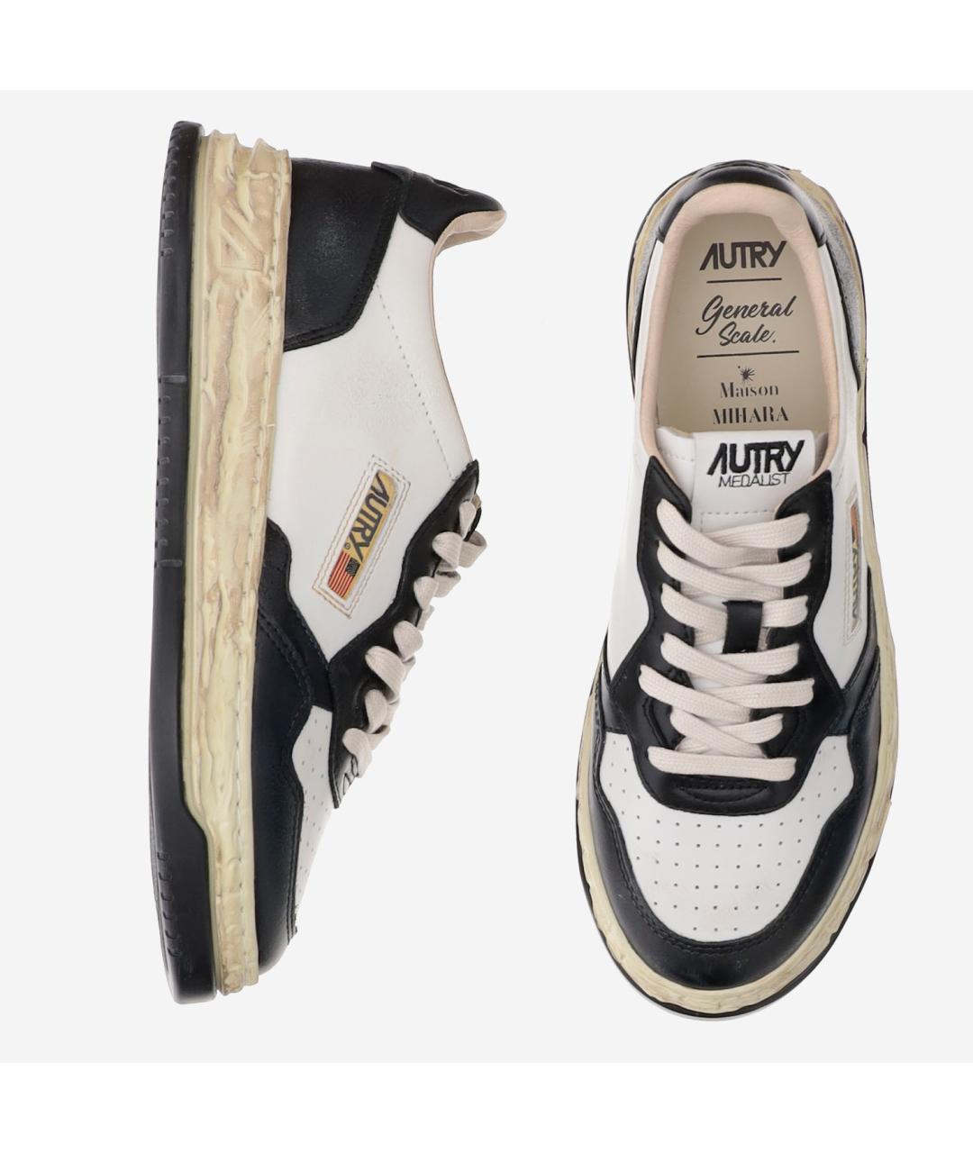 AUTRY Мульти кожаные низкие кроссовки / кеды, фото 4