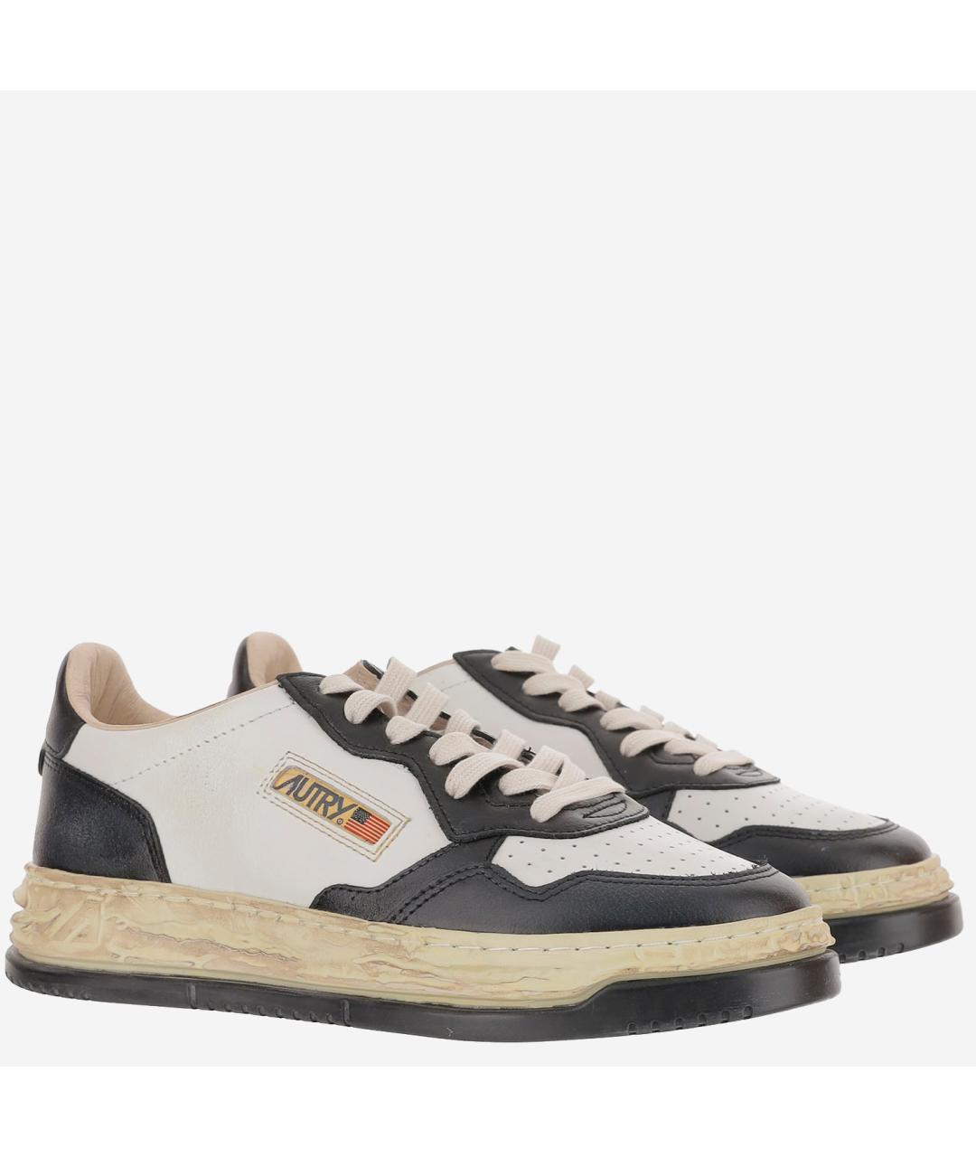 AUTRY Мульти кожаные низкие кроссовки / кеды, фото 2
