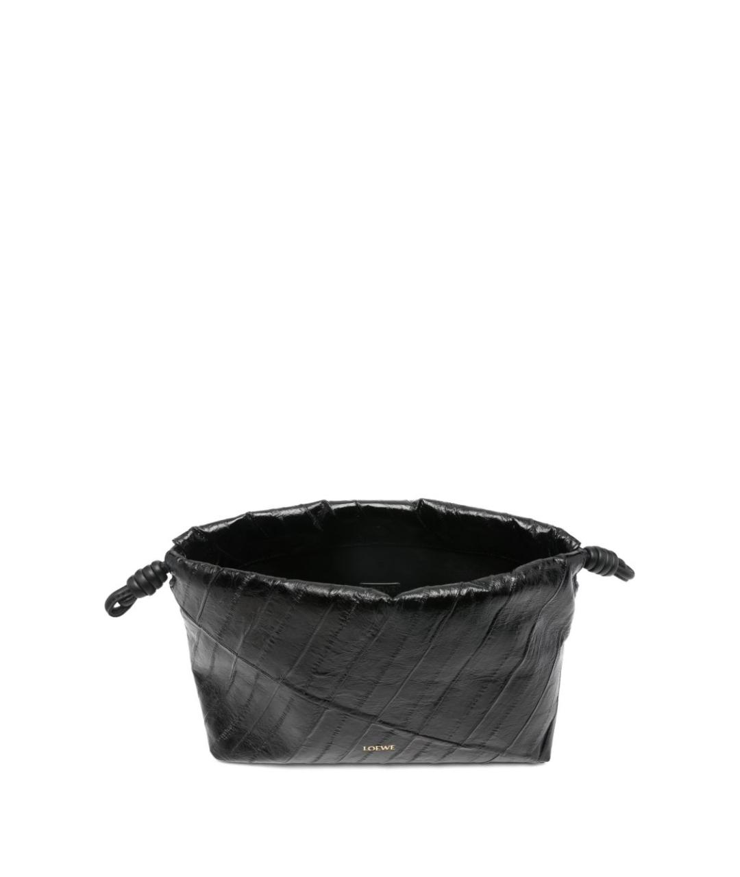 LOEWE Черная кожаная сумка через плечо, фото 2