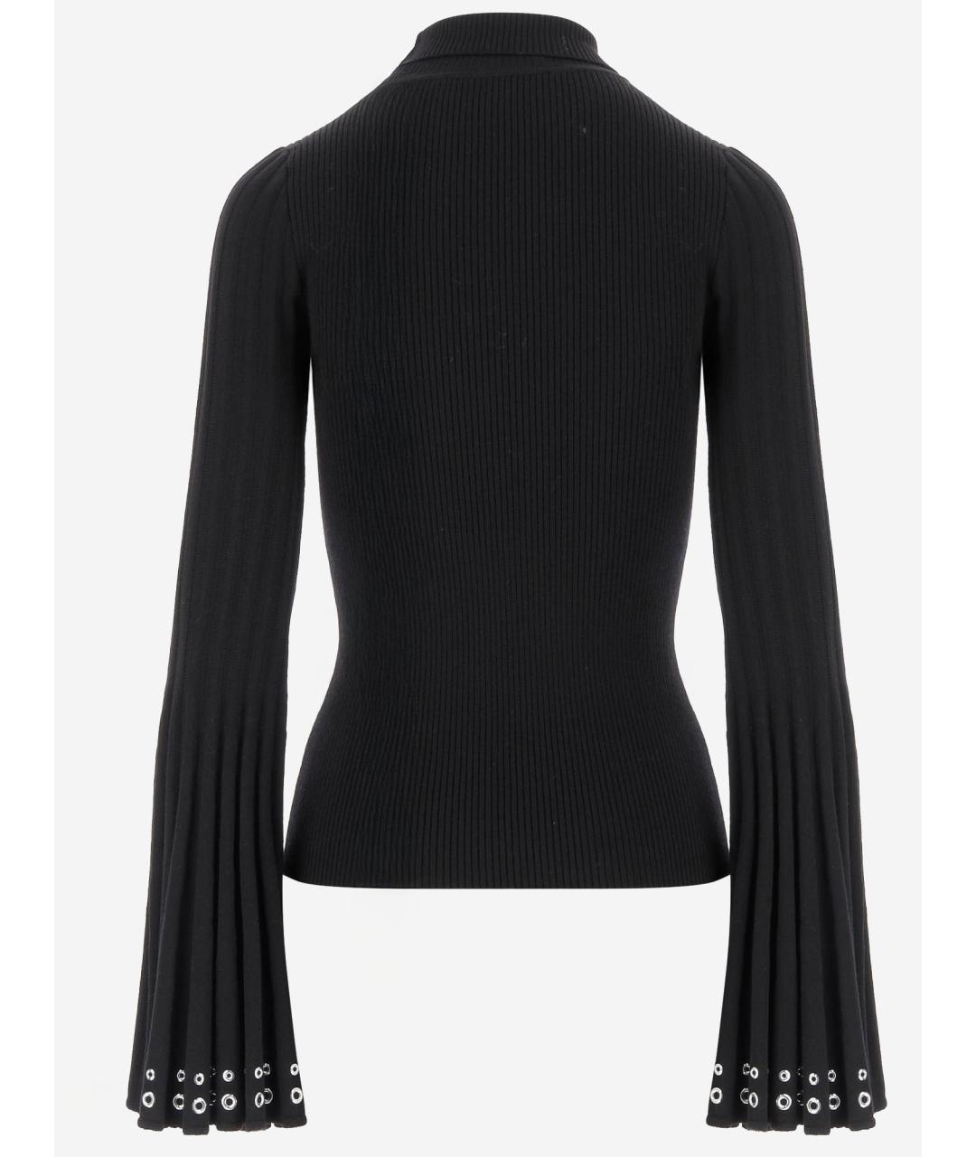 BLUMARINE Черный шерстяной джемпер / свитер, фото 2