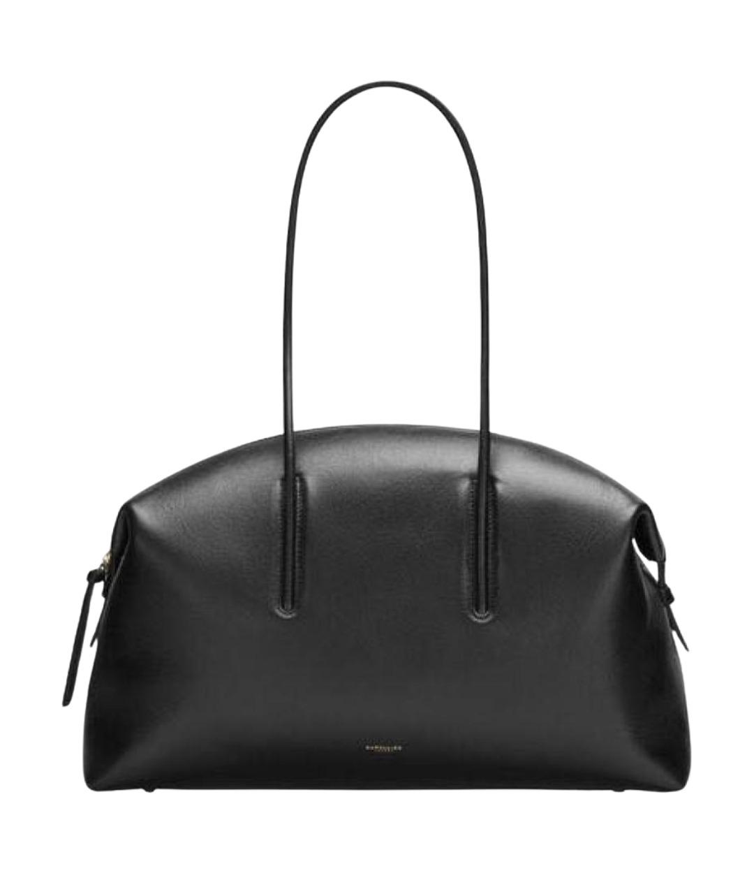 DEMELLIER Черная кожаная сумка тоут, фото 1