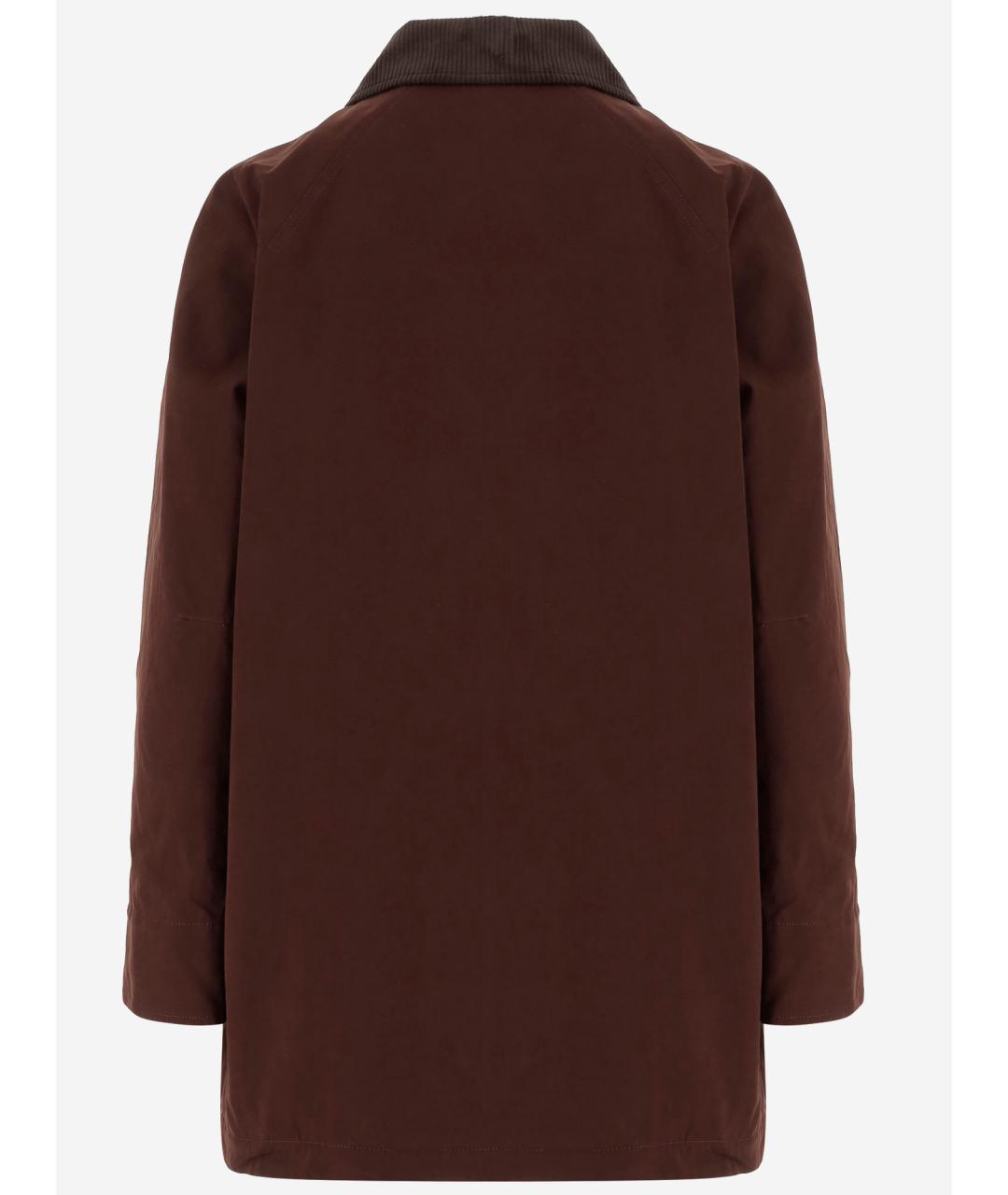ASPESI Коричневая хлопковая куртка, фото 2