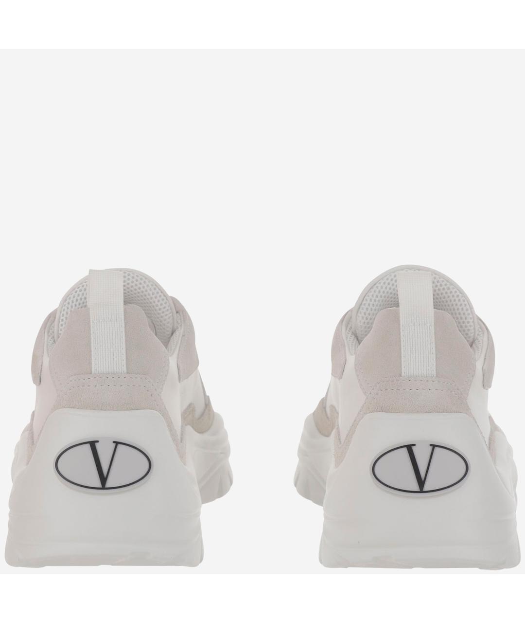 VALENTINO Белые низкие кроссовки / кеды, фото 4