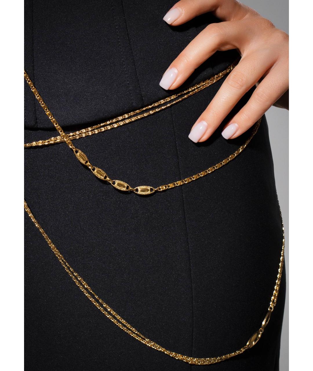 MONET Золотая позолоченная цепочка, фото 5