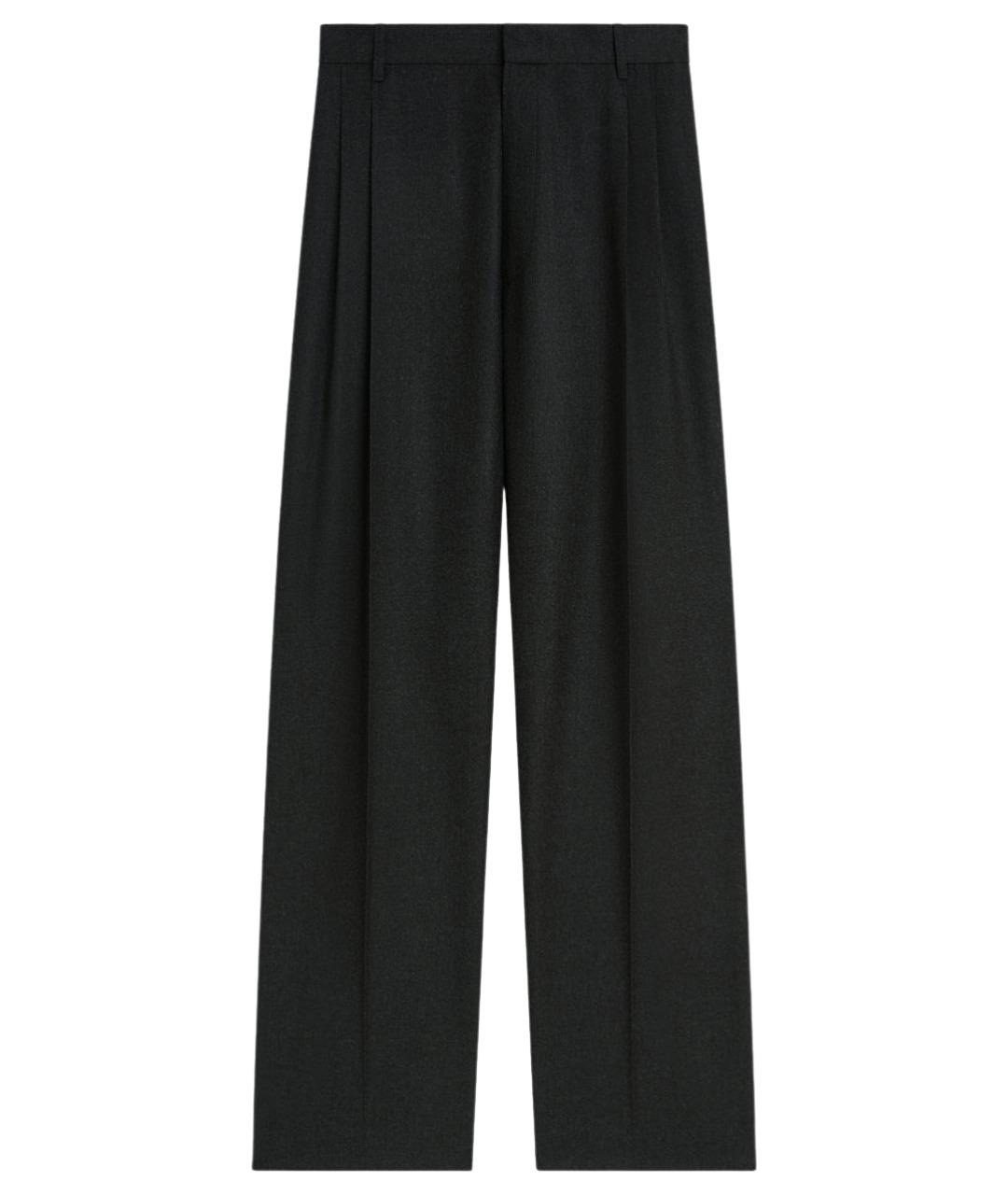 PHOEBE PHILO Мульти шерстяные прямые брюки, фото 1