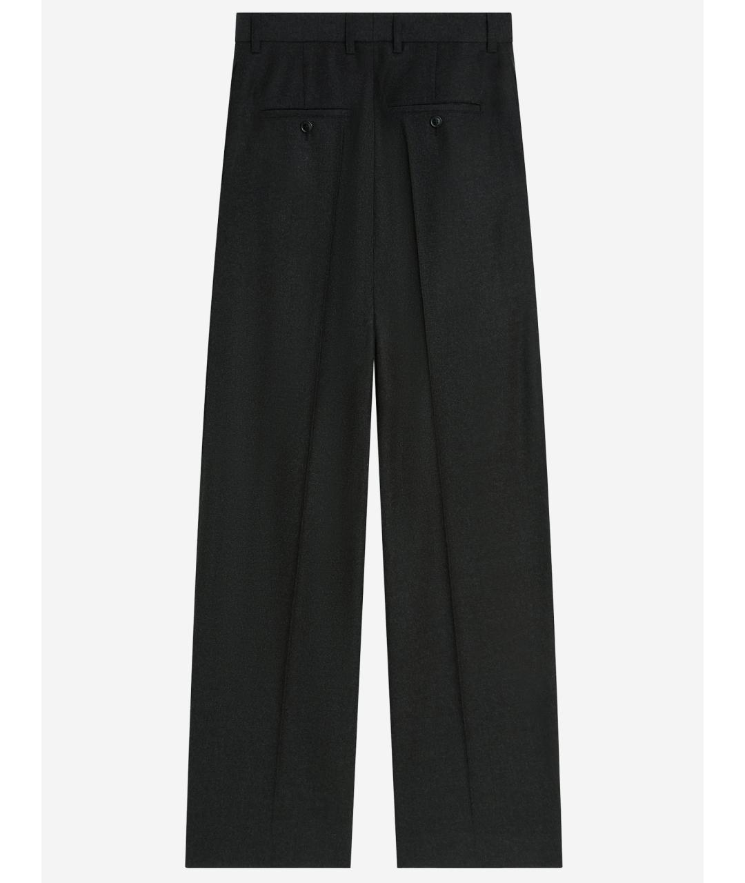 PHOEBE PHILO Мульти шерстяные прямые брюки, фото 2