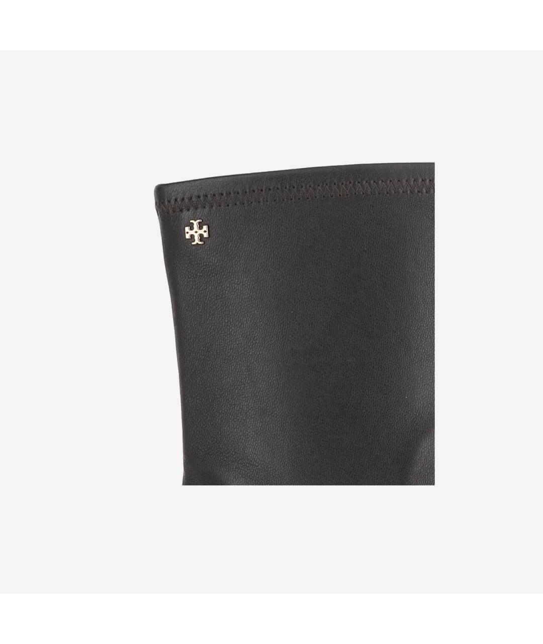 TORY BURCH Коричневые кожаные сапоги, фото 4