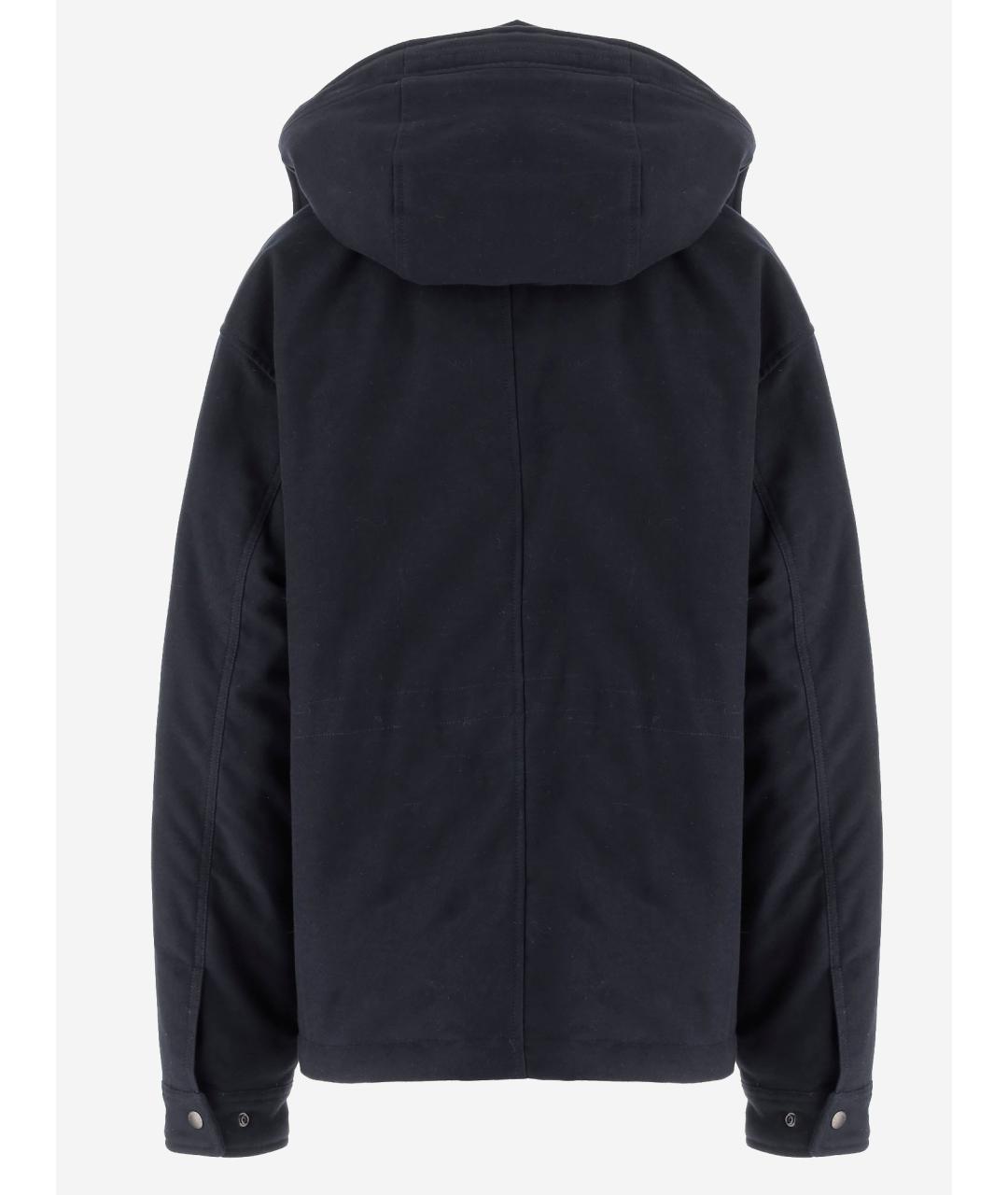 WOOLRICH Темно-синяя хлопковая куртка, фото 2