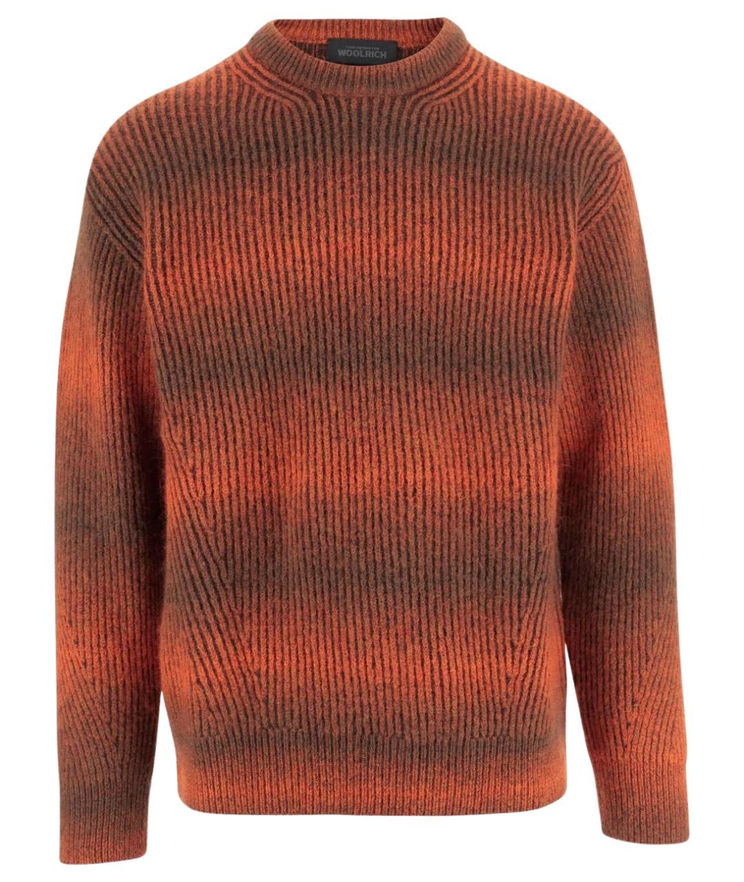 WOOLRICH Черный шерстяной джемпер / свитер, фото 1