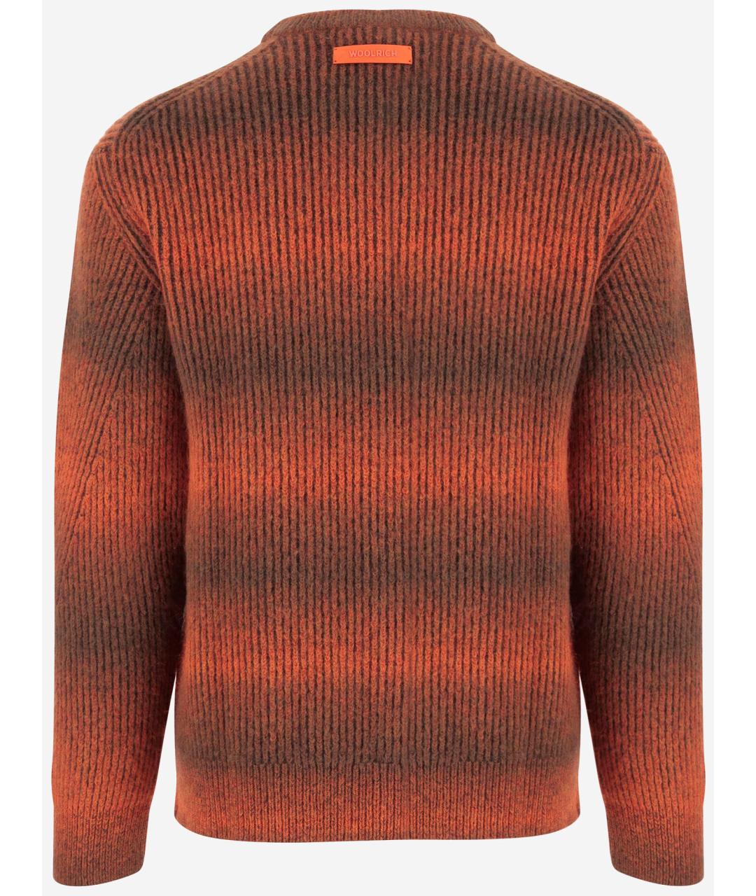 WOOLRICH Черный шерстяной джемпер / свитер, фото 2