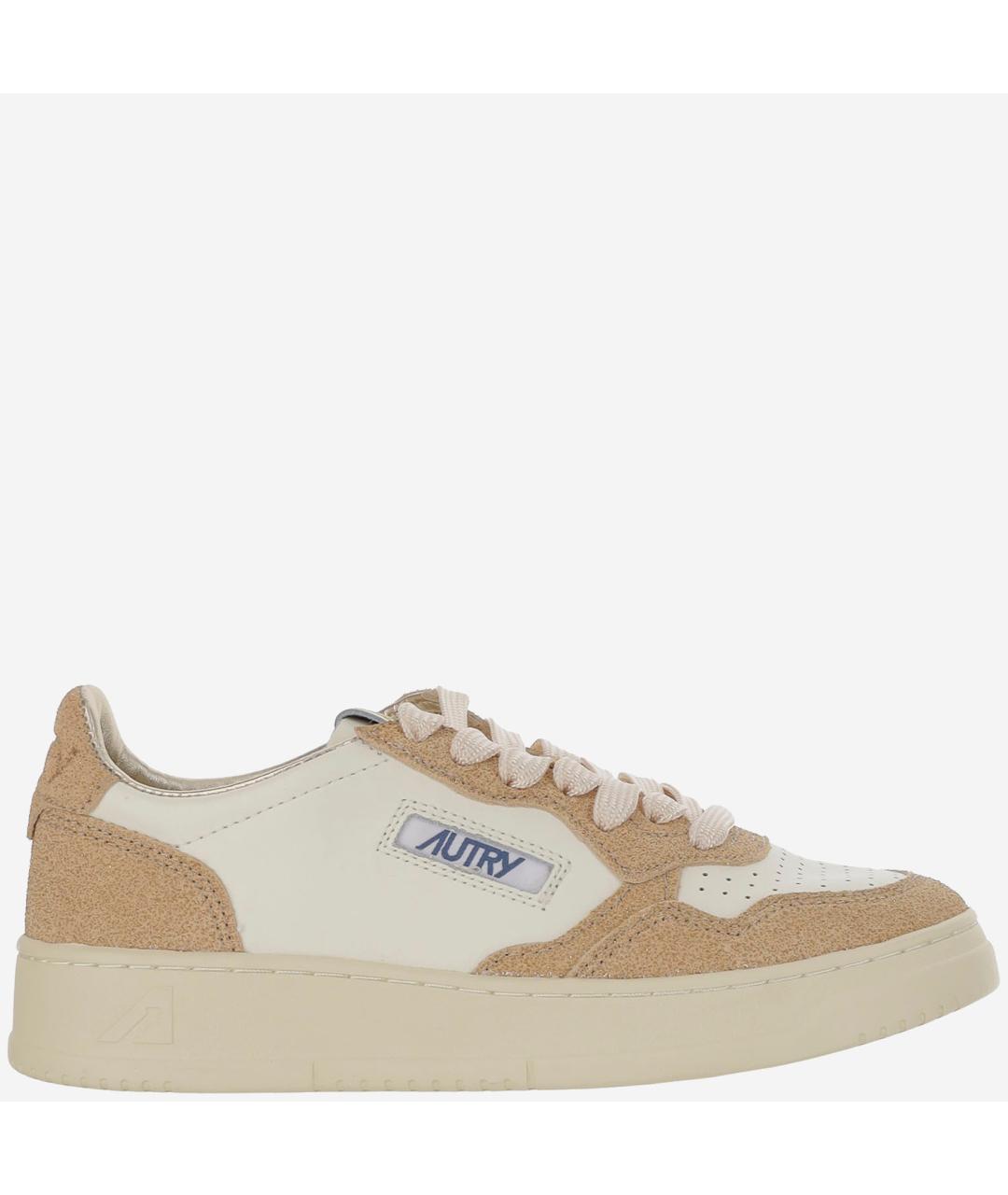 AUTRY Коричневые кожаные кеды, фото 6