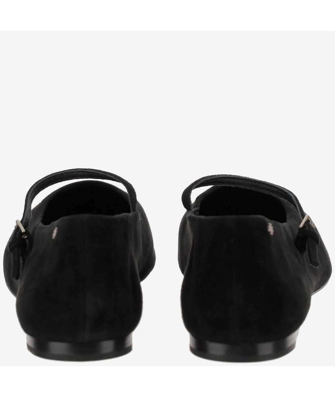 TORY BURCH Черные замшевые балетки, фото 4