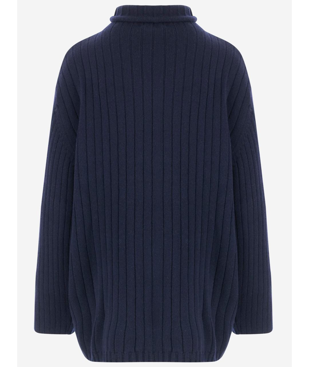 ASPESI Синий шерстяной джемпер / свитер, фото 2