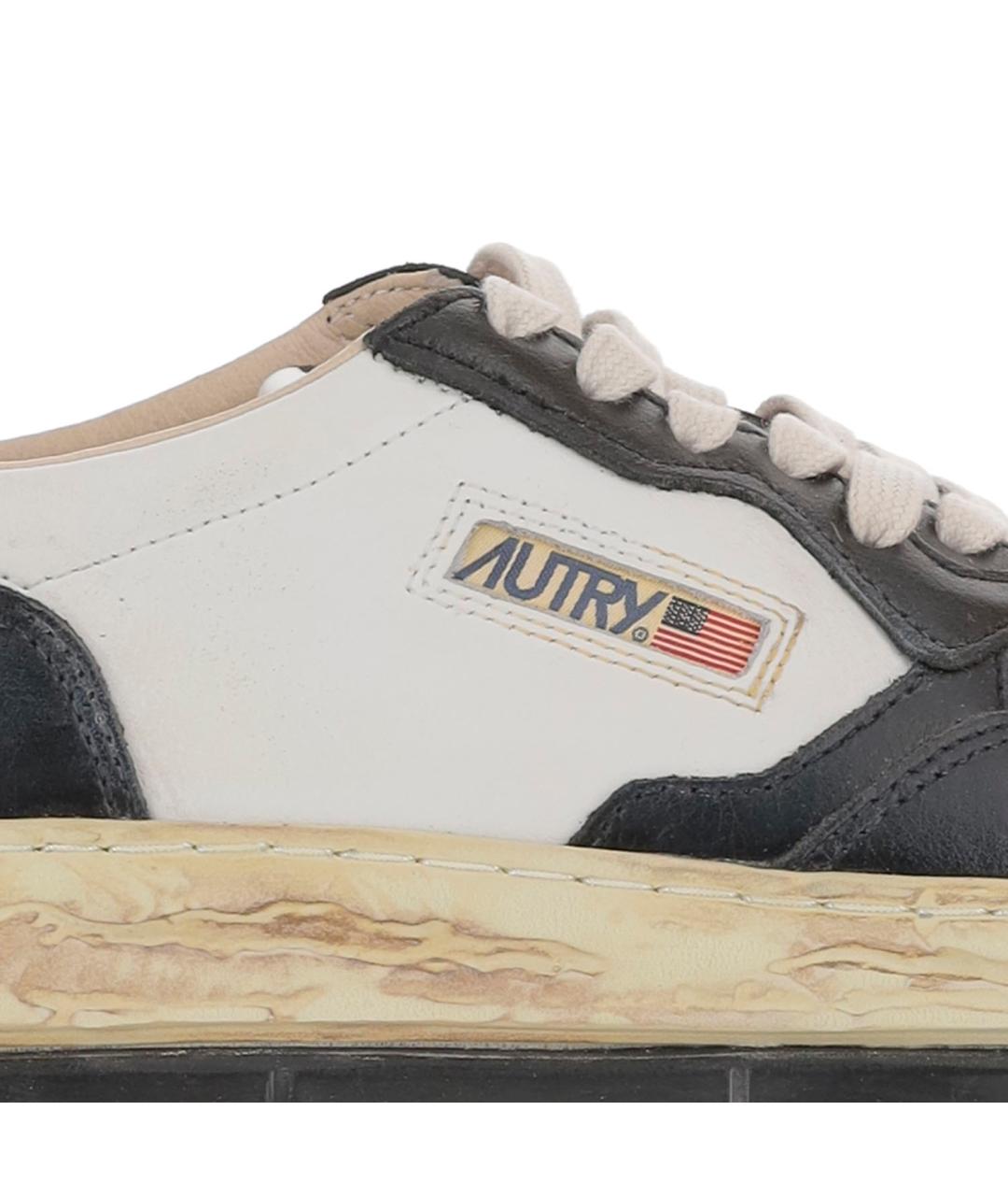 AUTRY Черные кожаные кеды, фото 5