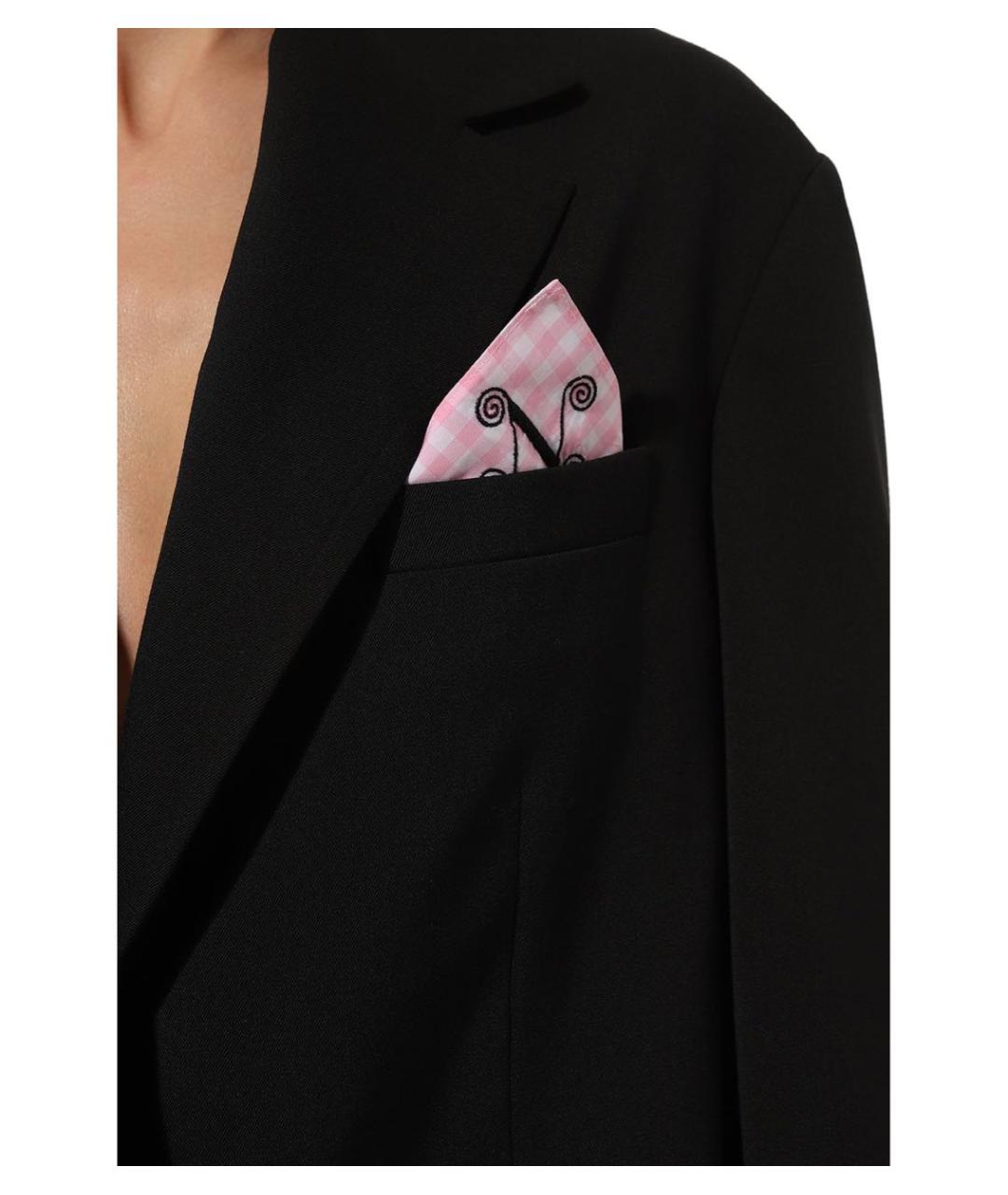 MAX MARA Черный шерстяной жакет/пиджак, фото 4