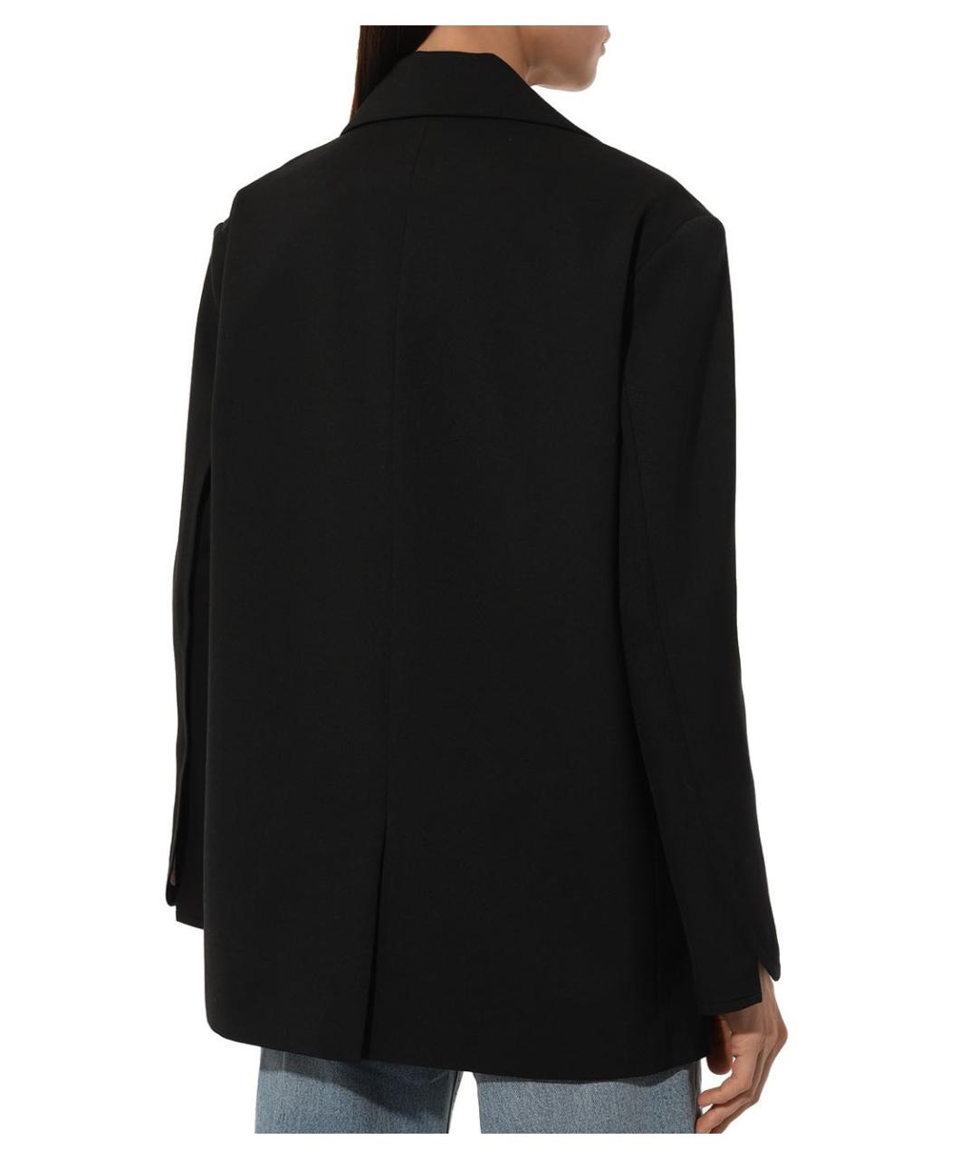 MAX MARA Черный шерстяной жакет/пиджак, фото 3