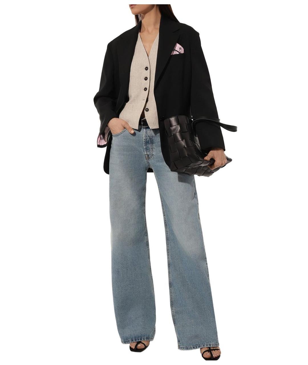 MAX MARA Черный шерстяной жакет/пиджак, фото 5