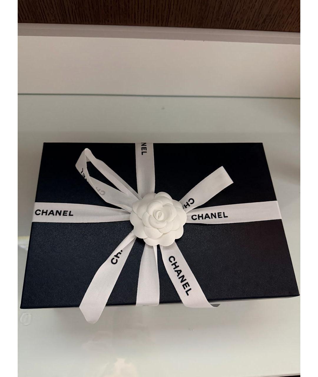 CHANEL Черные кожаные балетки, фото 3