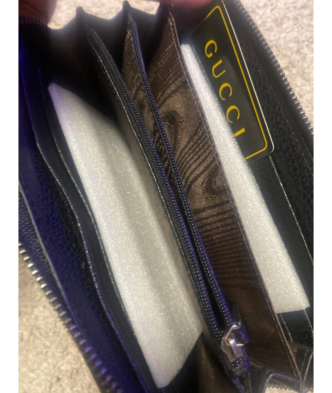 GUCCI Темно-синий кошелек, фото 4