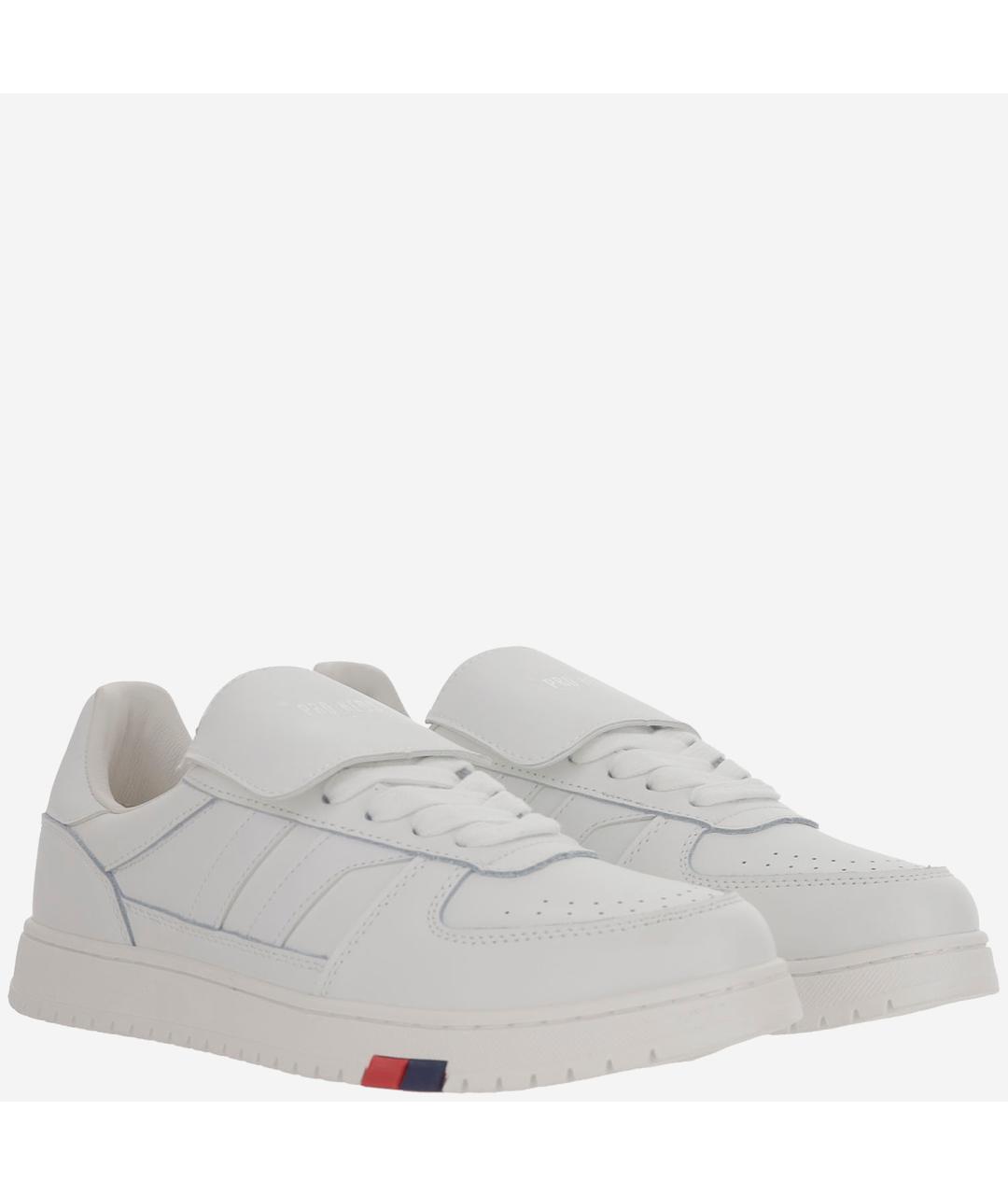 PRO-KEDS Белые кожаные низкие кроссовки / кеды, фото 3