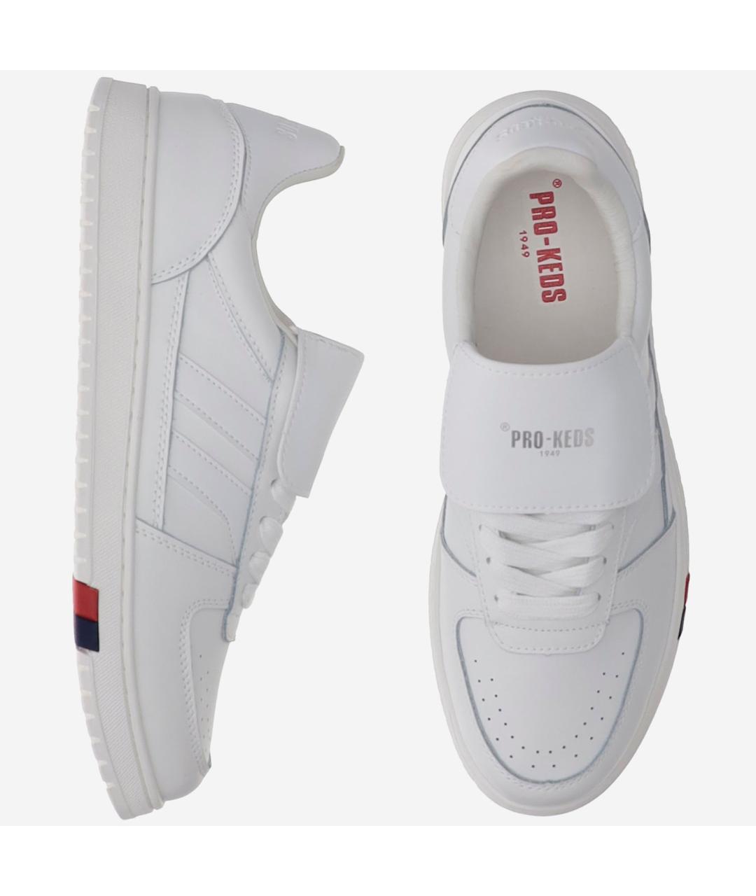 PRO-KEDS Белые кожаные низкие кроссовки / кеды, фото 2