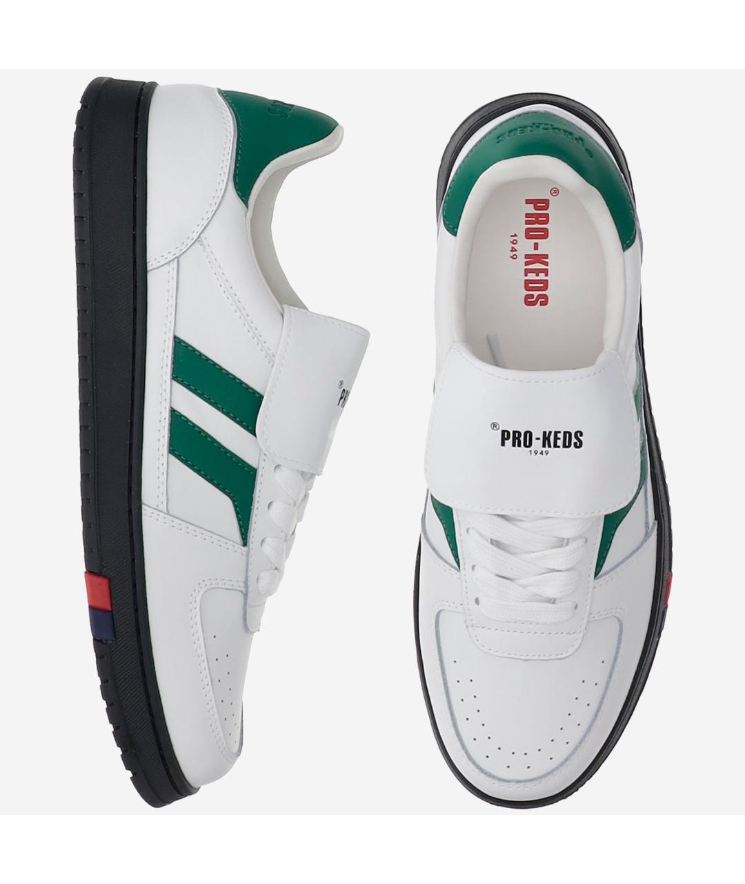 PRO-KEDS Белые кожаные низкие кроссовки / кеды, фото 4