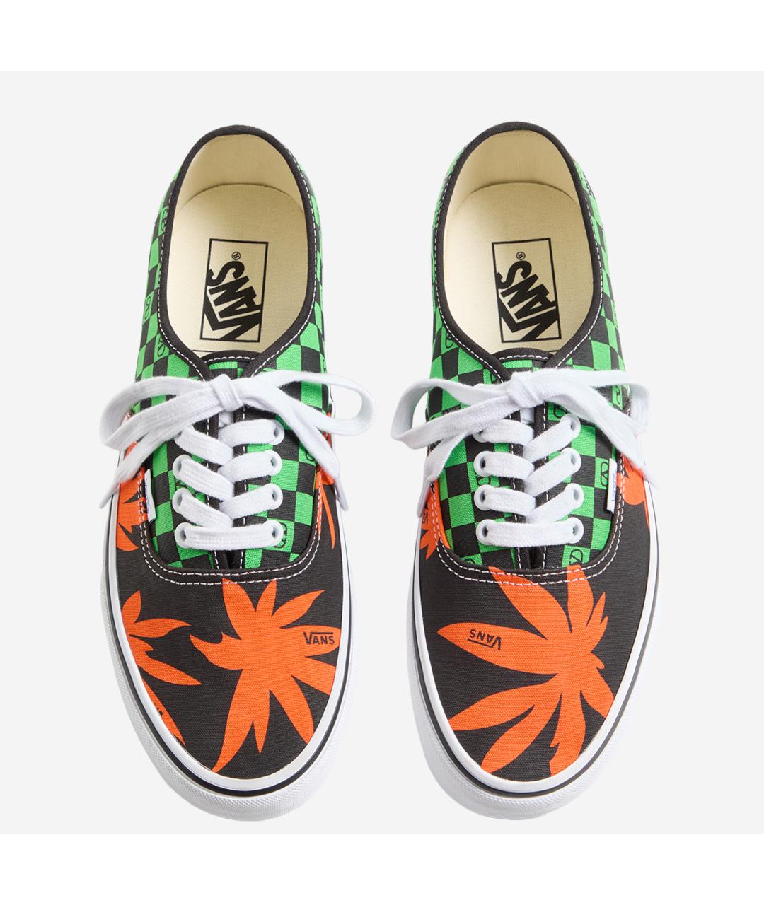 VALENTINO Мульти текстильные низкие кроссовки / кеды, фото 4