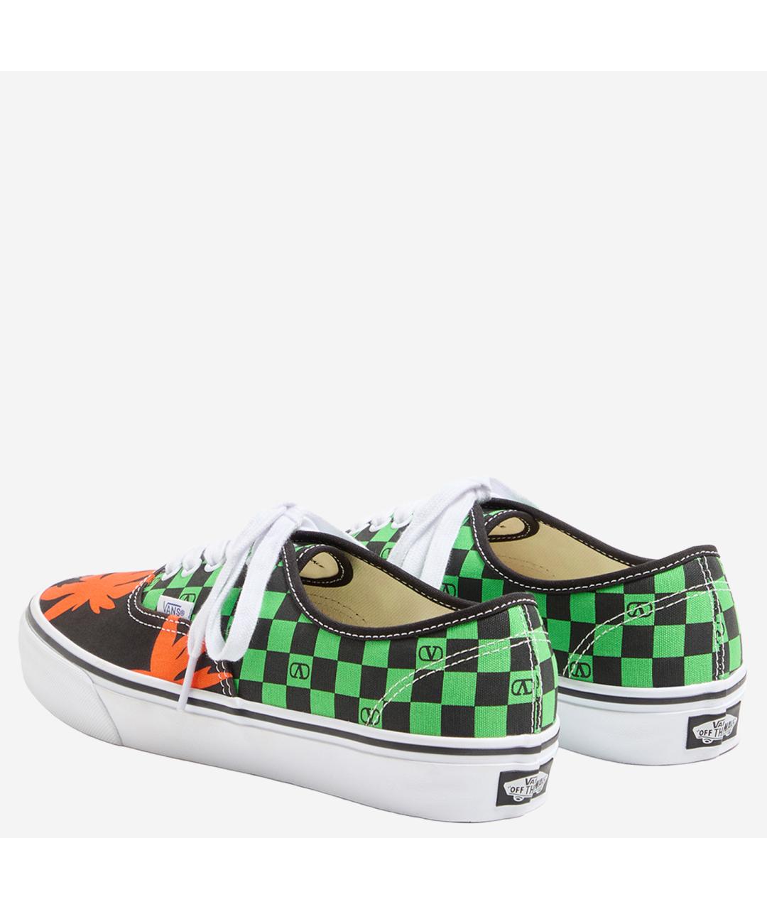 VALENTINO Мульти текстильные низкие кроссовки / кеды, фото 3