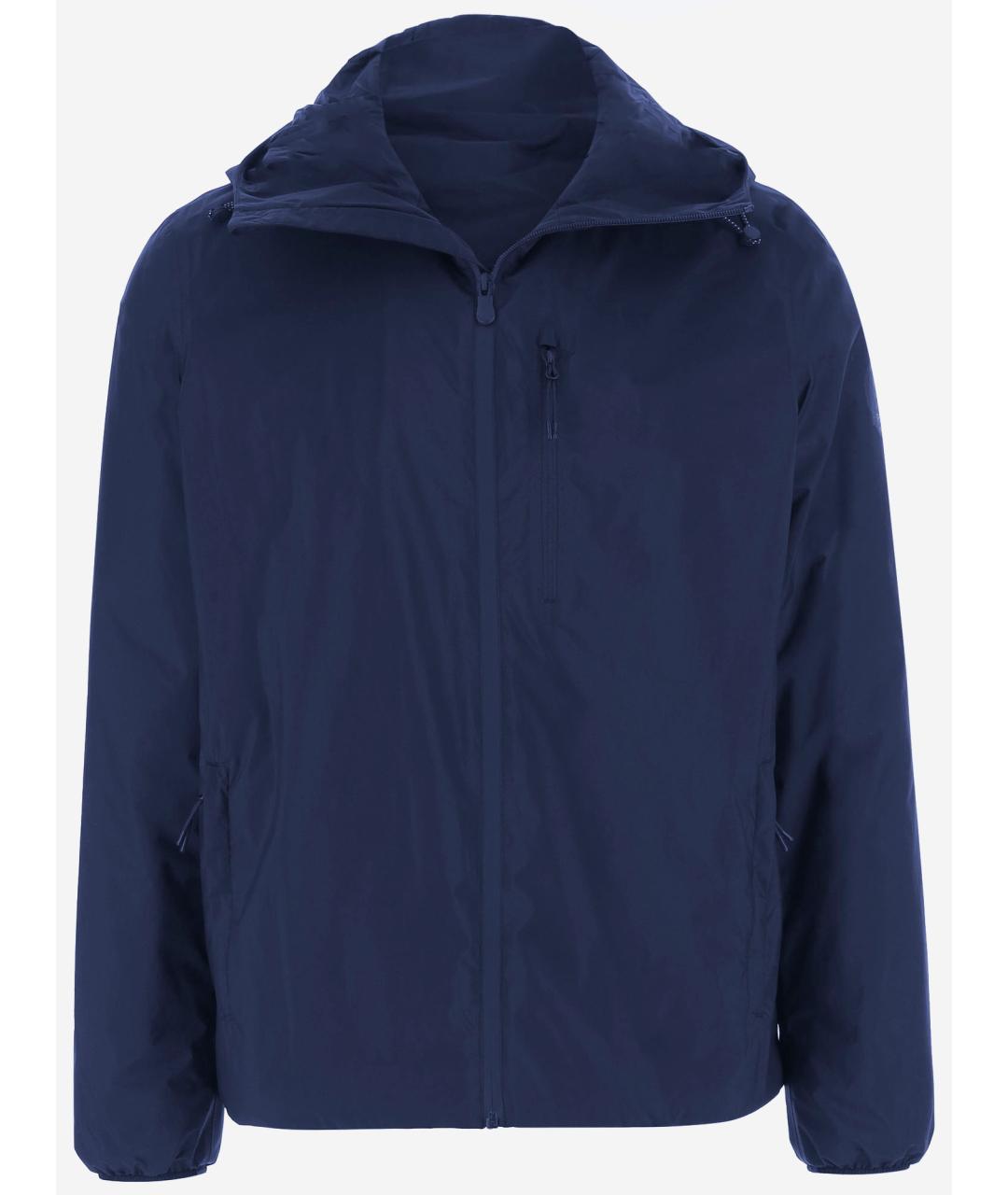 SAVE THE DUCK Синяя полиэстеровая куртка, фото 4