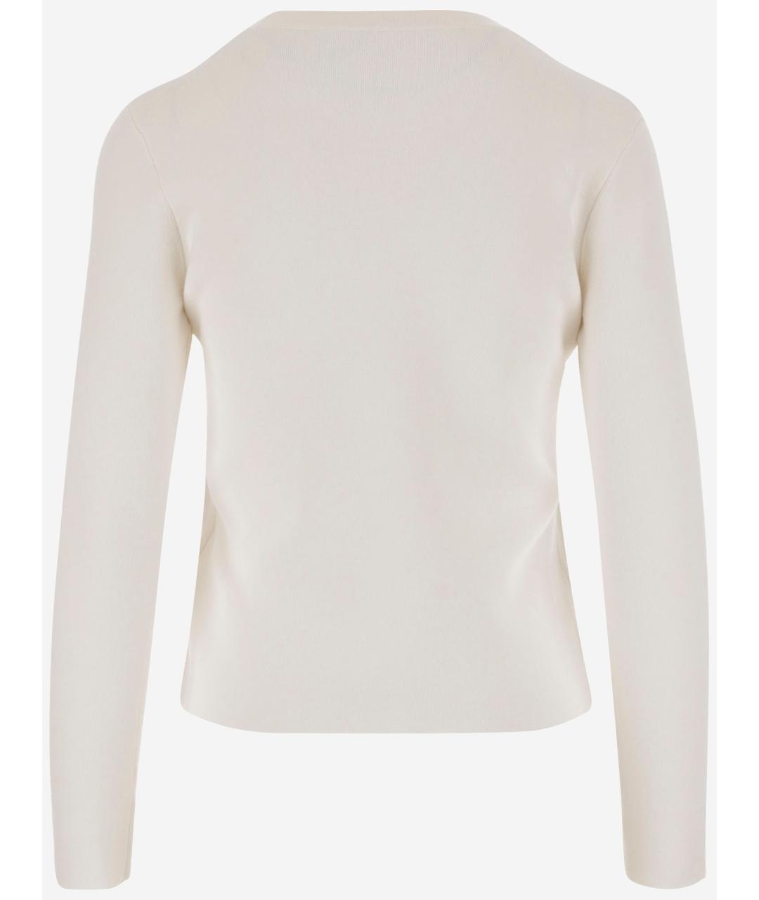 MAX MARA Бежевый вискозный джемпер / свитер, фото 2