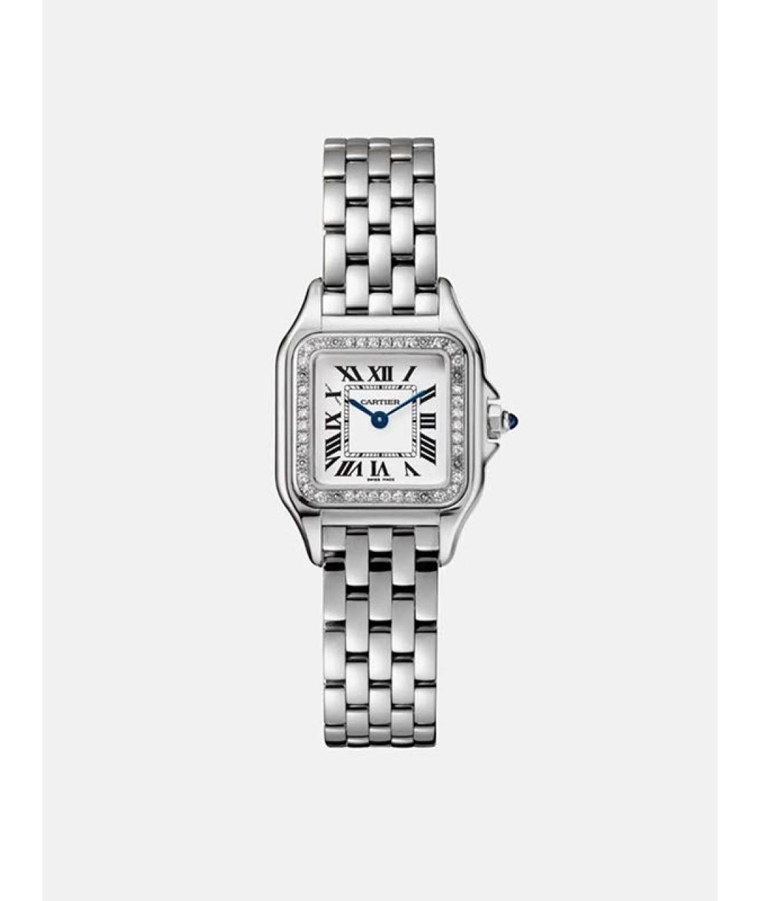 CARTIER Серебряные металлические часы, фото 6