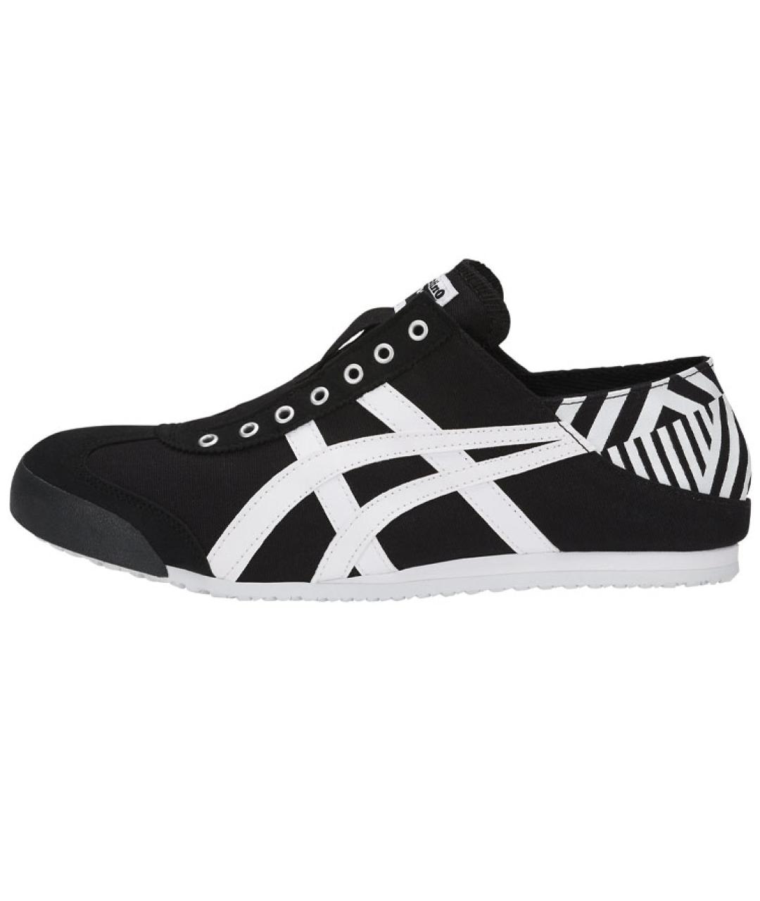 ONITSUKA TIGER Черные текстильные кеды, фото 2